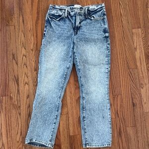 Frame le high straight jeans 27